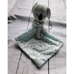 Walgreens Moon & Stars Koala Animal Lovey Blanket Plush Stuffed Animal Minky Dot